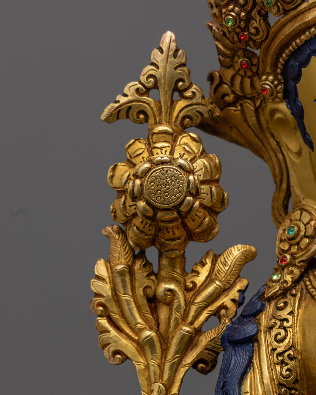 Green Tara Buddha Statue for Spiritual Healing