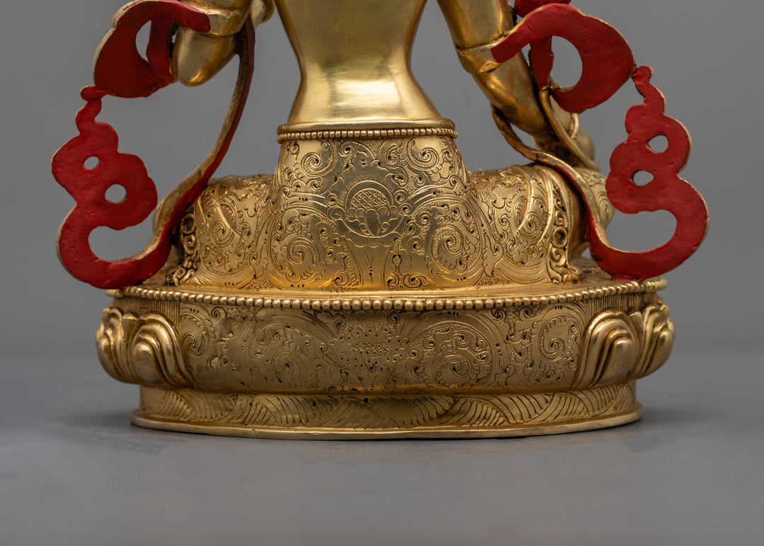 Green Tara | Enlightened Female Buddha Statue