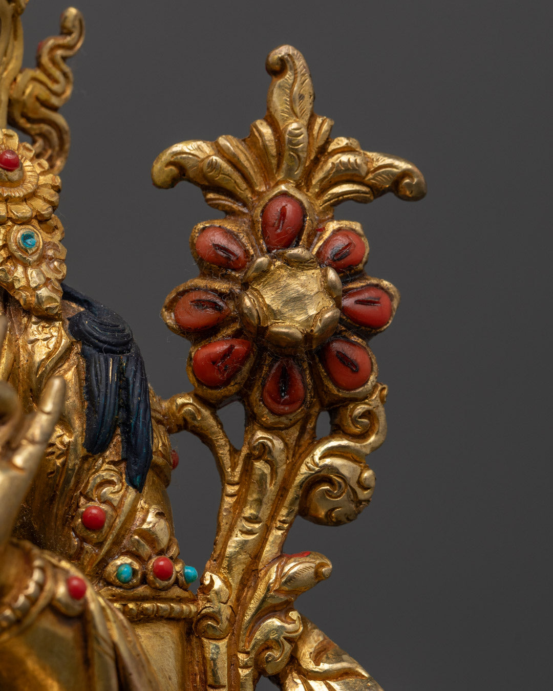 Authentic Green Tara Statue | Handmade in Nepal