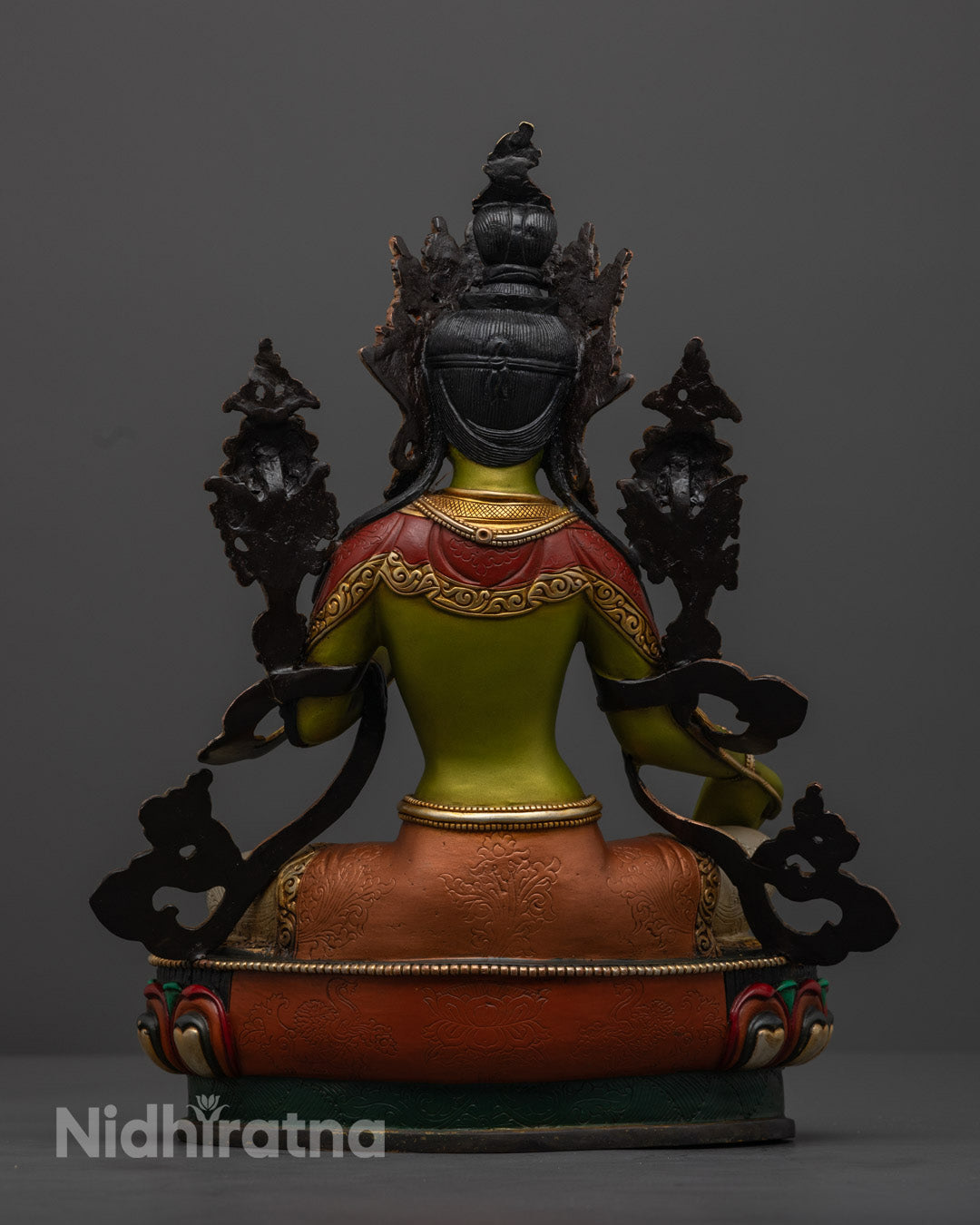 Buddhist Green Tara Statue | Green Body Sculpture