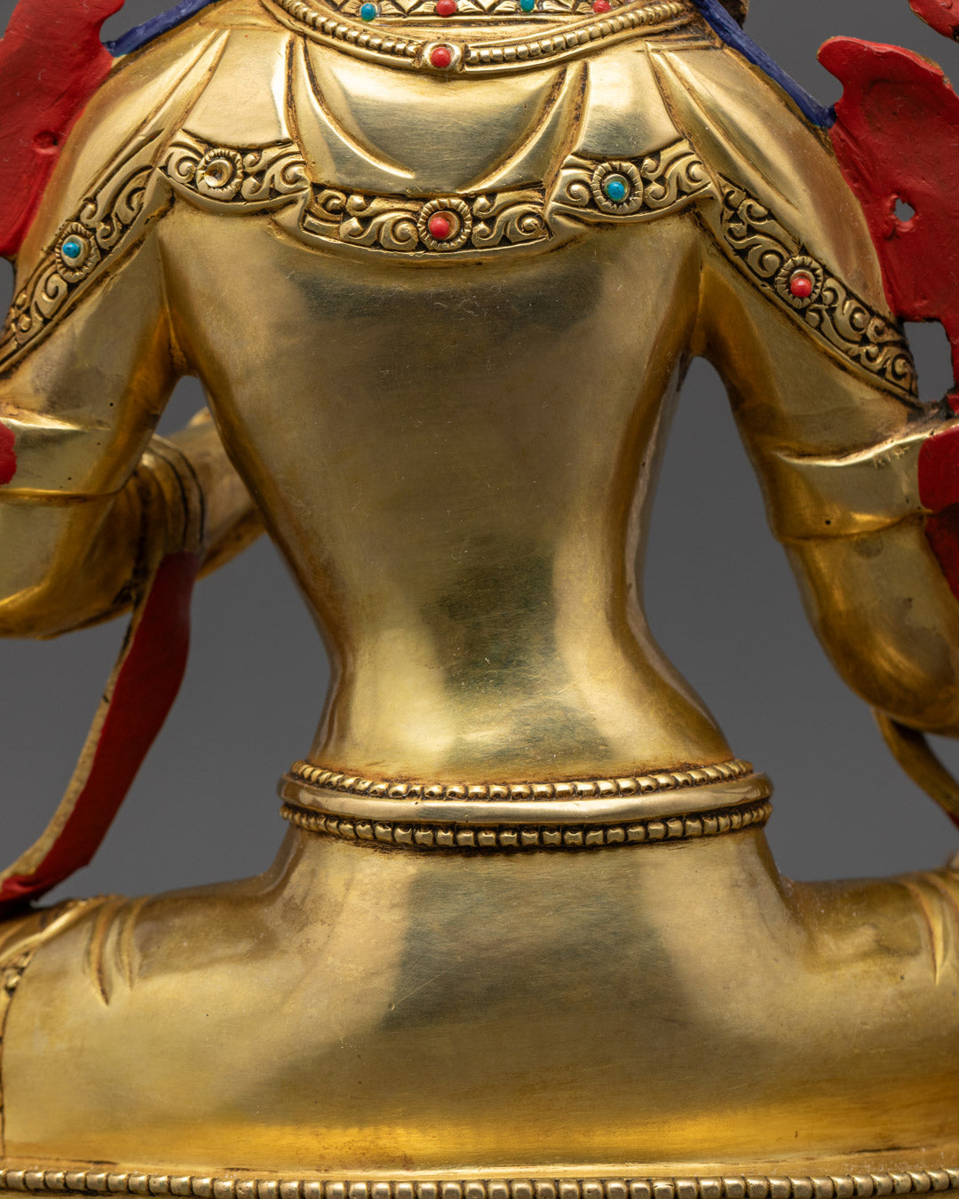 Green Tara Statue | Traditional Himalayan Art