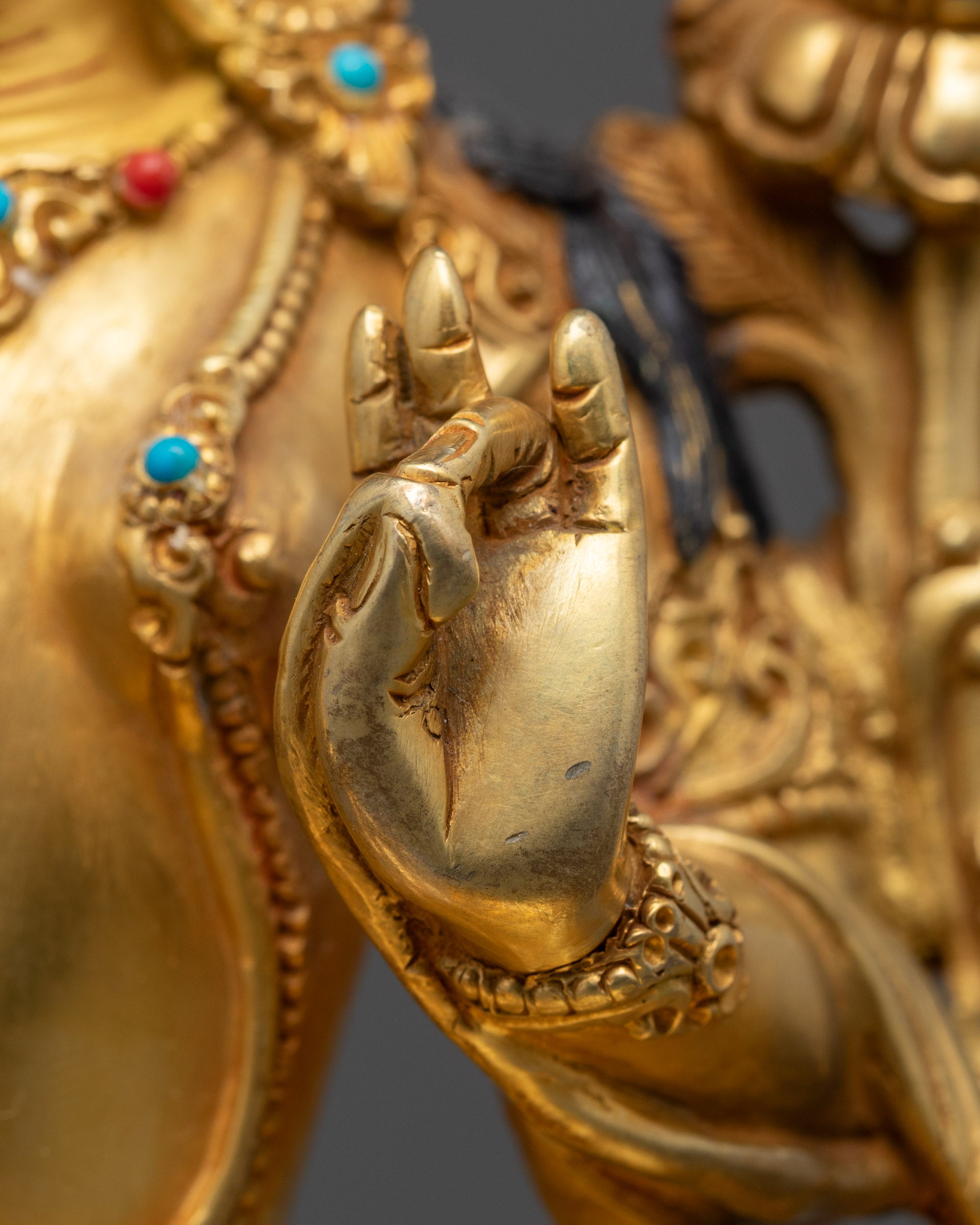 Green Tara Statue | Spiritual Home Decor from Nepal