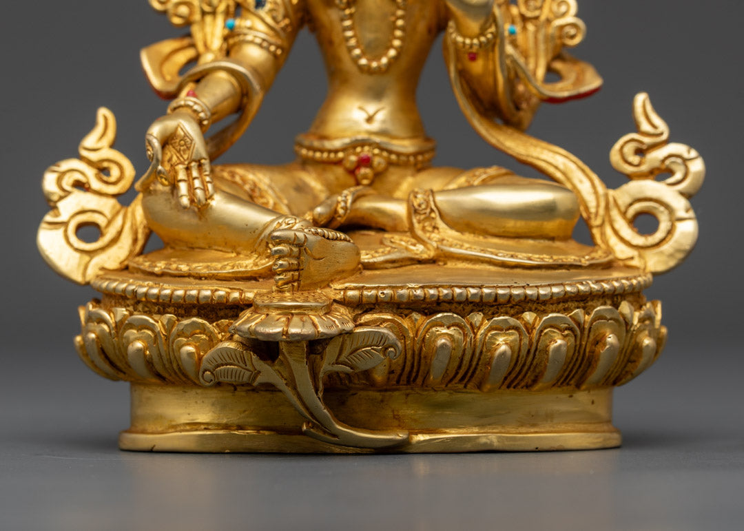 Green Tara Statue: Compassionate Protector of Enlightenment