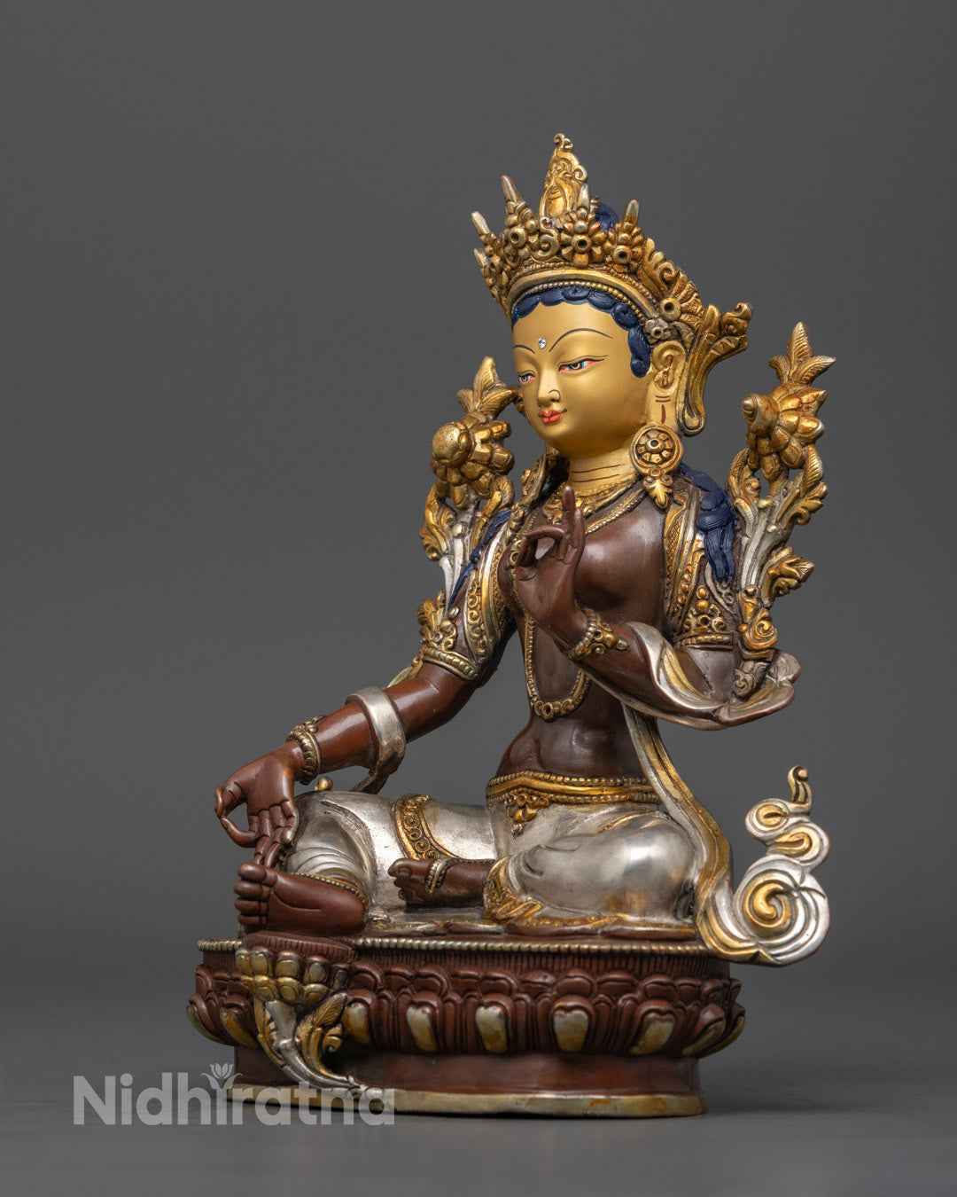 Tibetan Green Tara Statue | Tibetan Buddhism