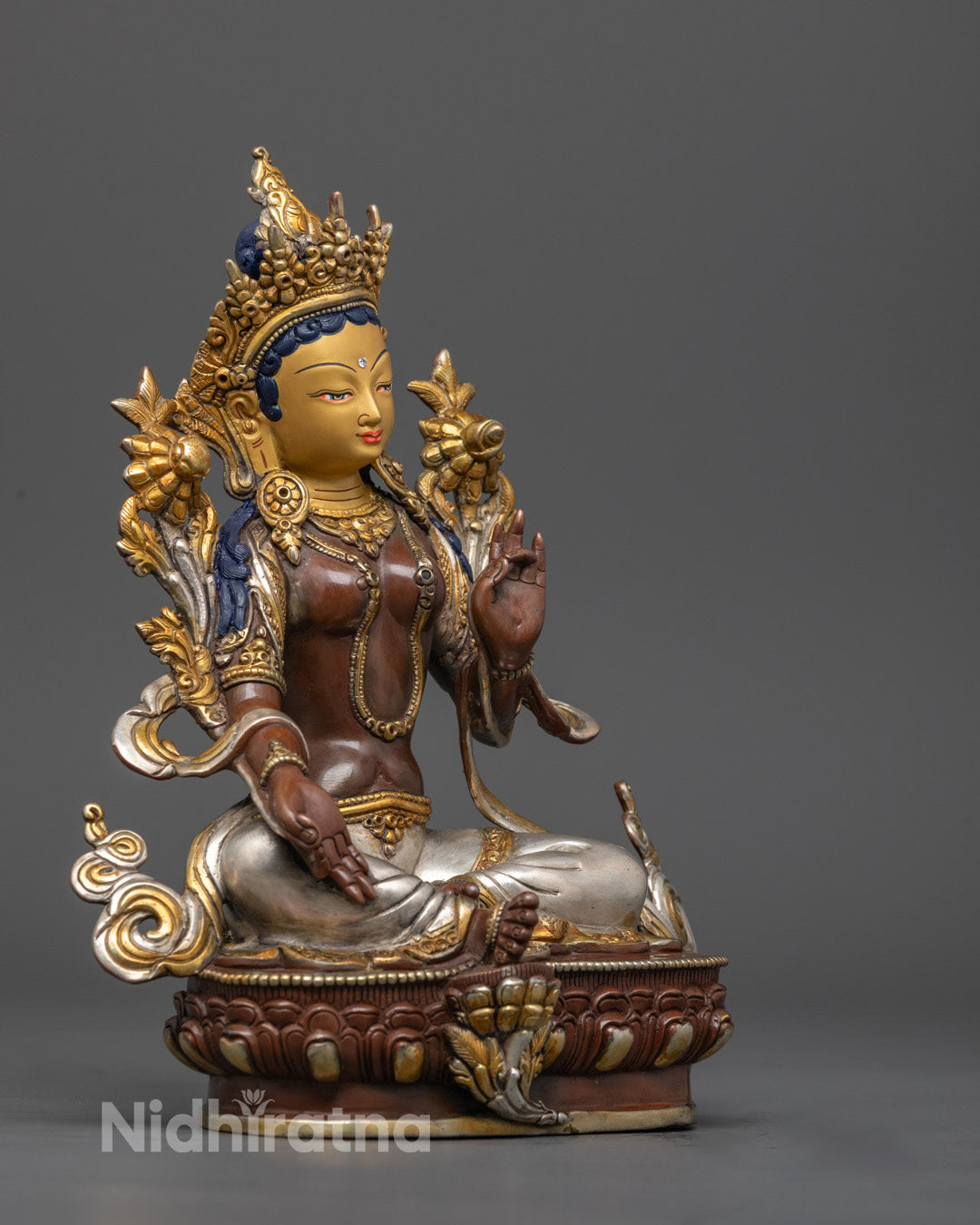 Tibetan Green Tara Statue | Tibetan Buddhism