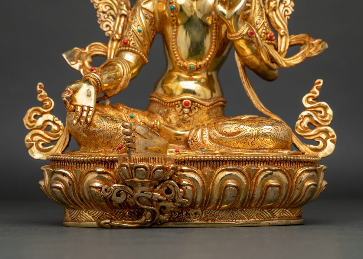 Green Tara Statue | Mother of Liberation & Compassion