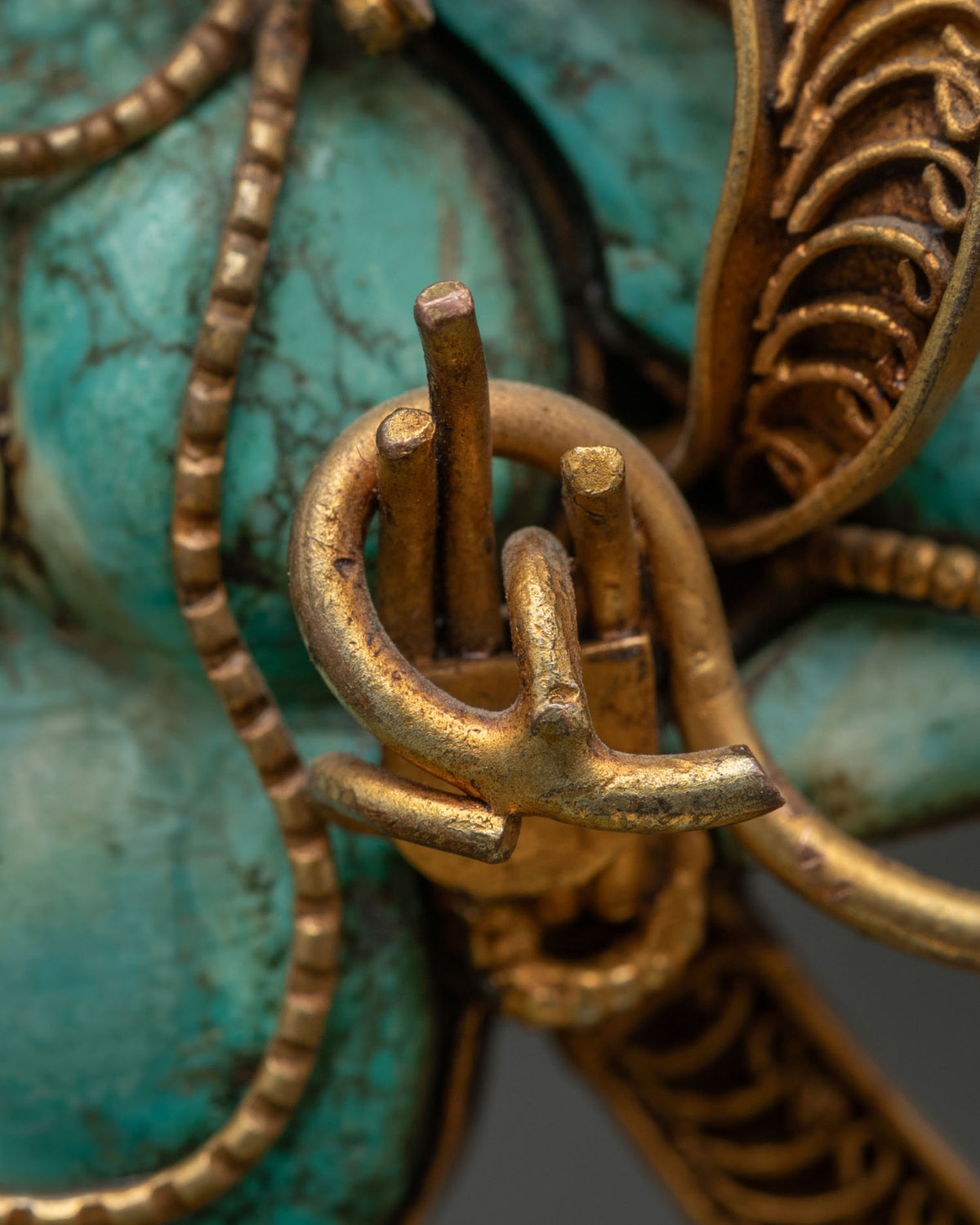 Green Tara Turquoise Statue from Nepal | The Mother of Liberation