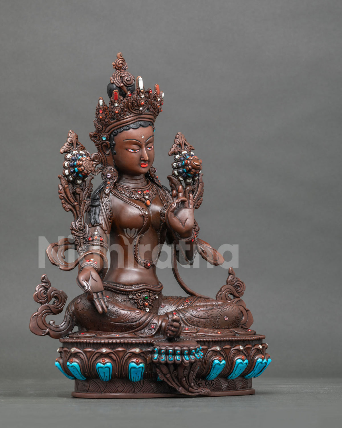 Green Tara Statue