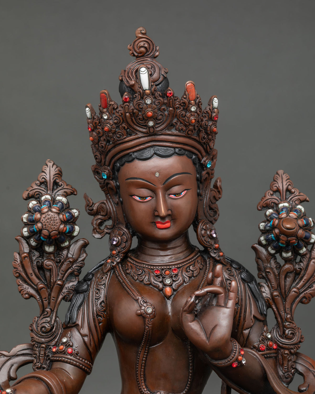 Green Tara Statue