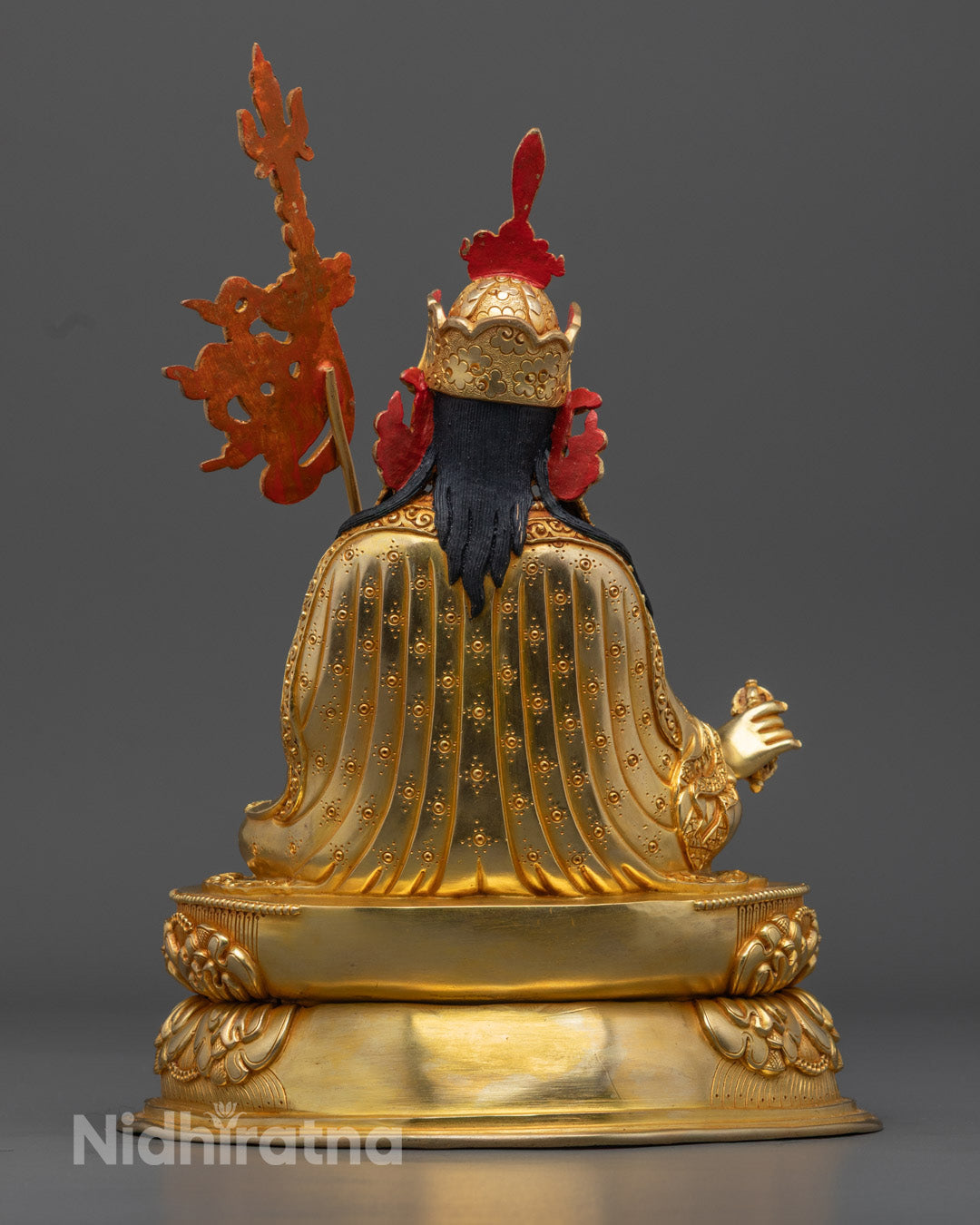 Guru Rinpoche Statue | Traditional Nepalese Buddhist Sculpture