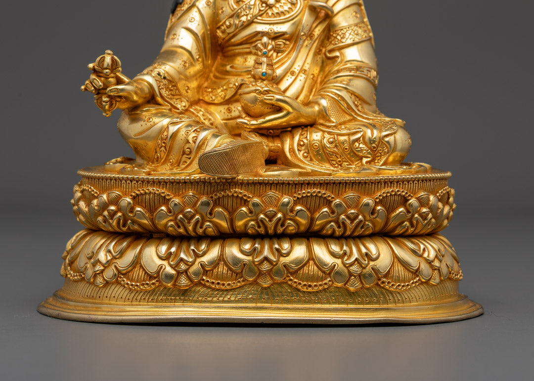 Guru Rinpoche Statue | Traditional Nepalese Buddhist Sculpture