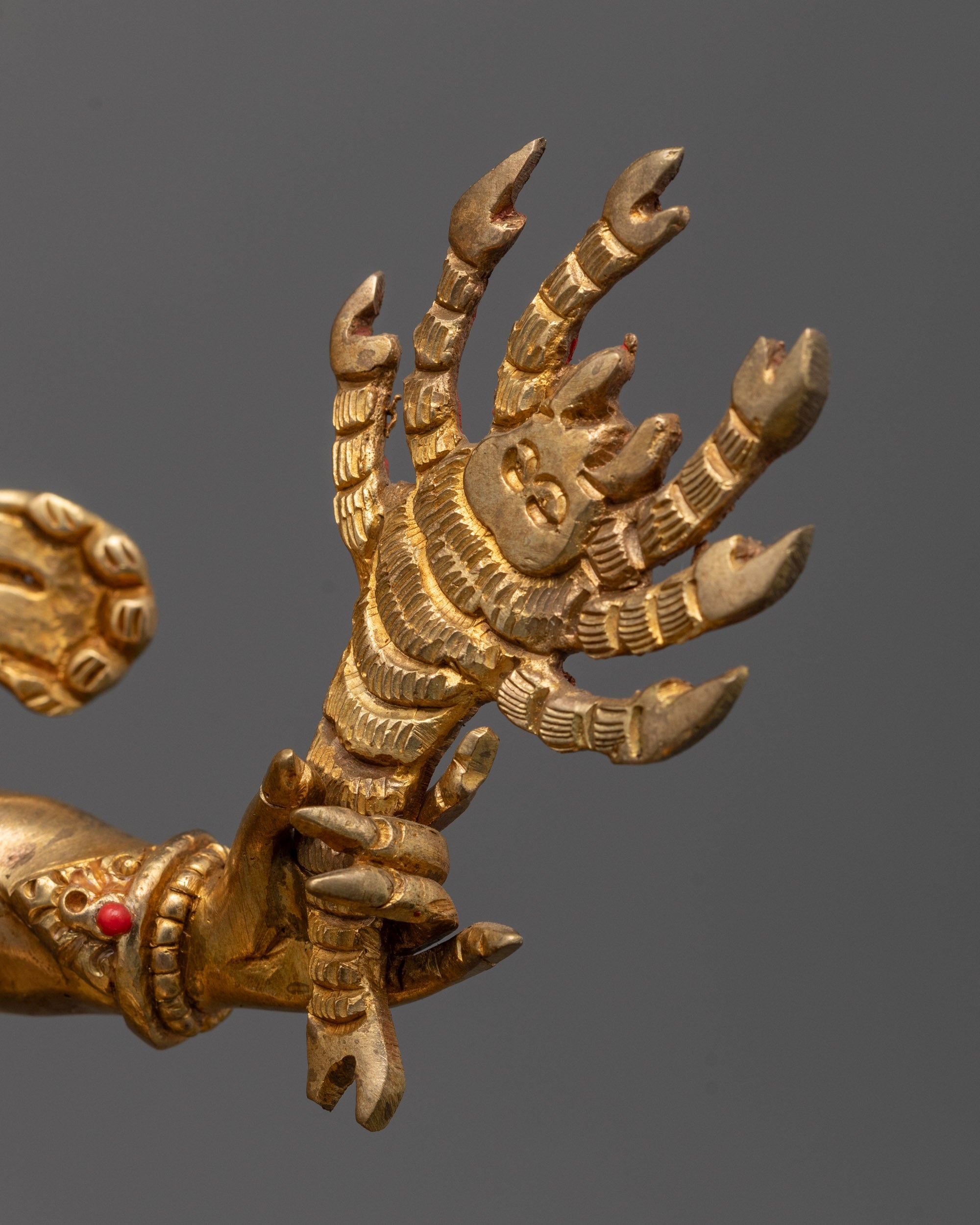 Guru Dragpo Statue from Nepal | Wrathful Energy Symbol