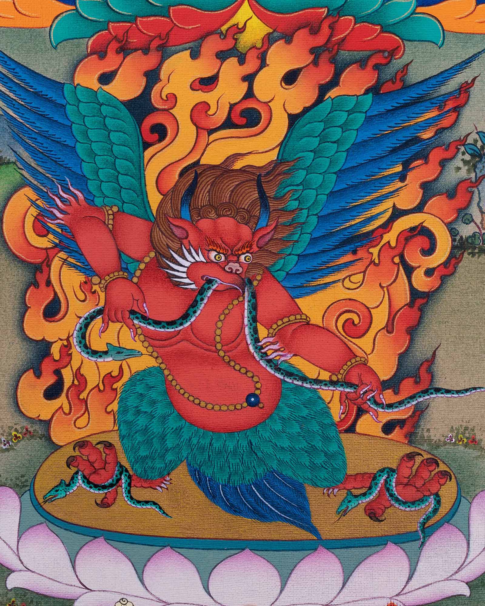 Guru Rinpoche Thangka Print