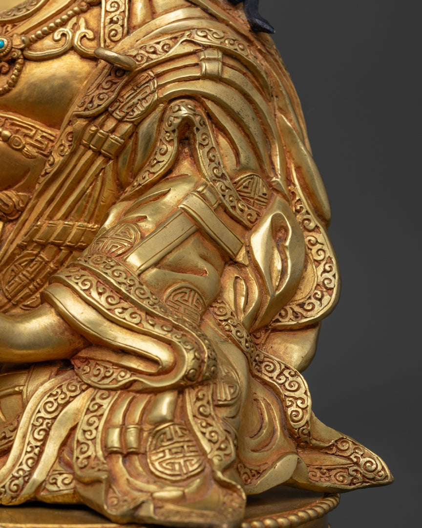 Tibetan Guru Rinpoche Statue | Hand-Made Padmasambhava Statue