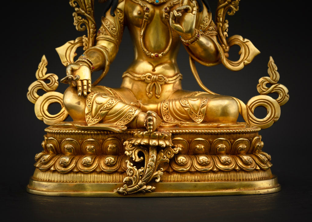 Mother Green Tara Statue | The Compassion Protector