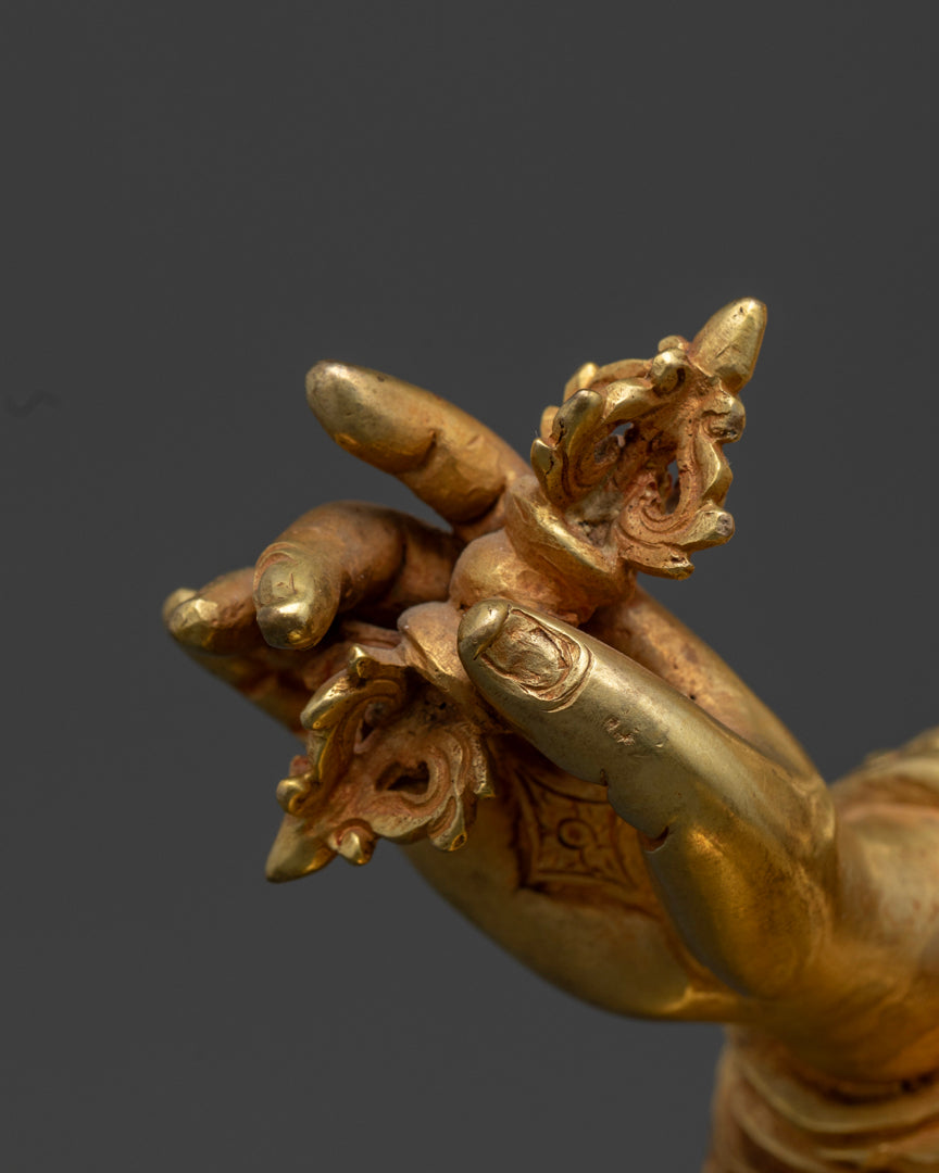 Tibetan Guru Rinpoche Statue | Hand-Made Padmasambhava Statue