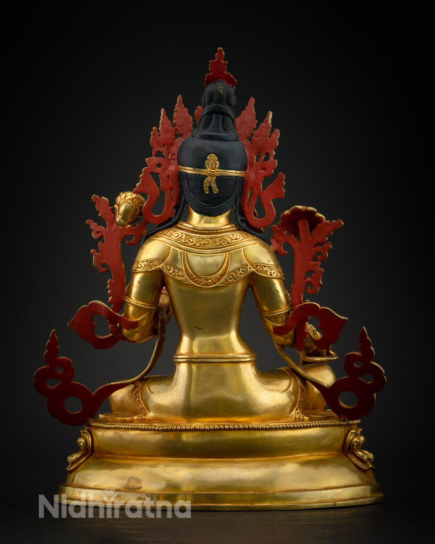 Mother Green Tara Statue | The Compassion Protector