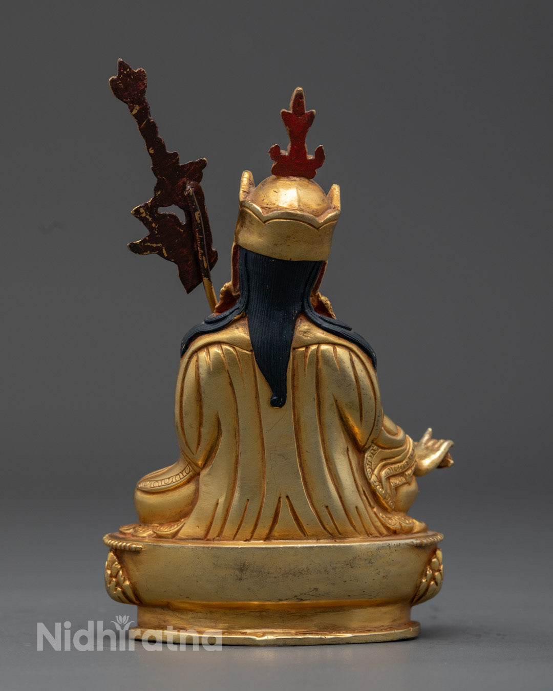 Guru Rinpoche Statue | Sacred Tibetan Buddhist Idol