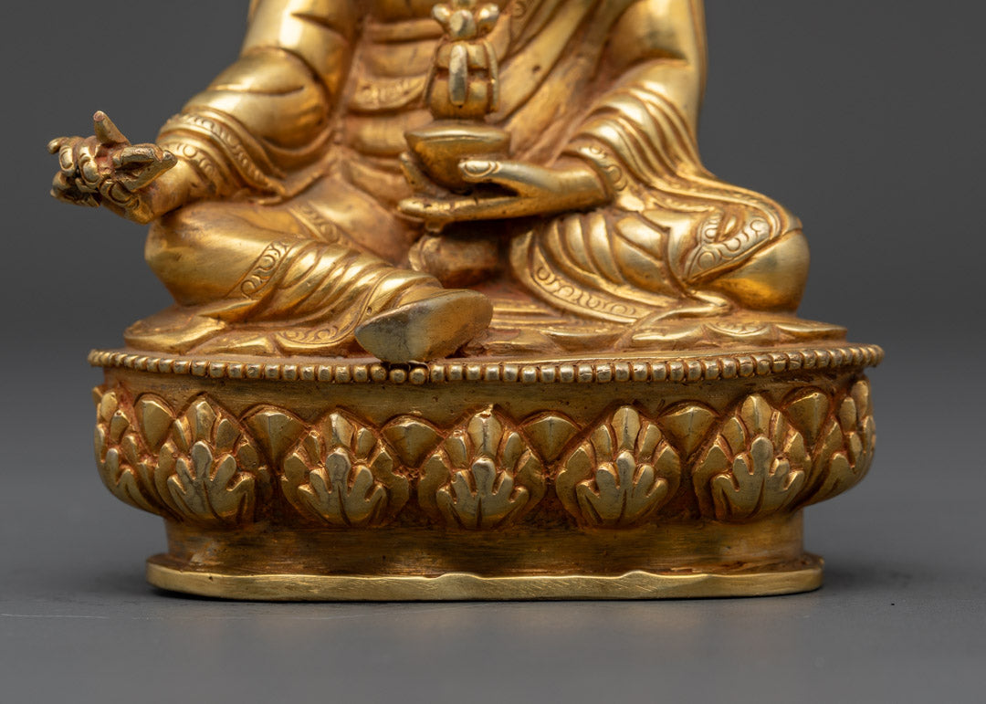 Guru Rinpoche Statue | Sacred Tibetan Buddhist Idol