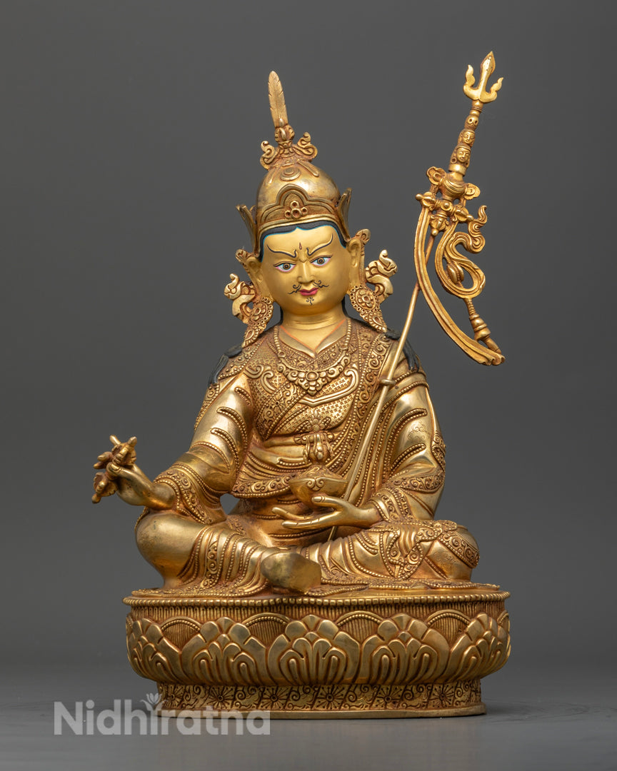 Guru Rinpoche Statue: Authentic Handcrafted Padmasambhava Sculpture
