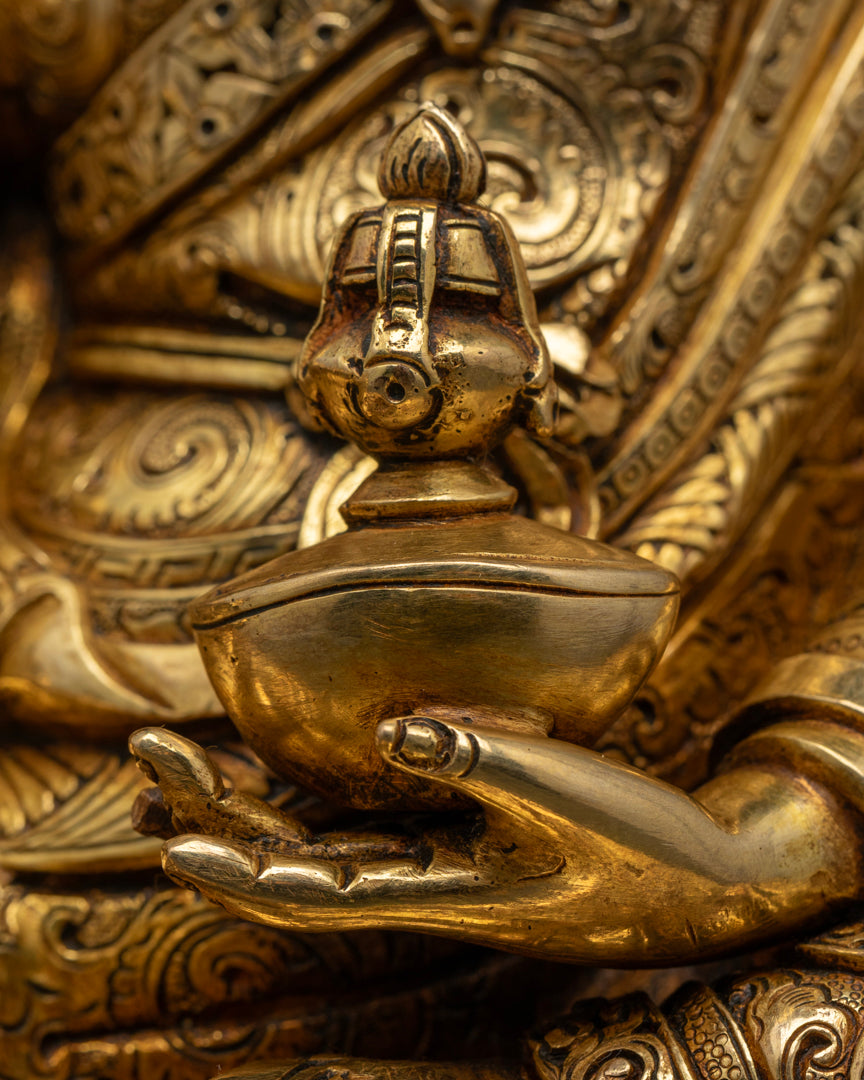 Buddhist Guru Rinpoche Statue | Sacred Art