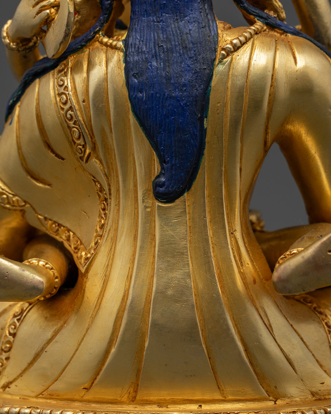 Guru Rinpoche Statue with consort| Sacred Padmasambhava sculpture