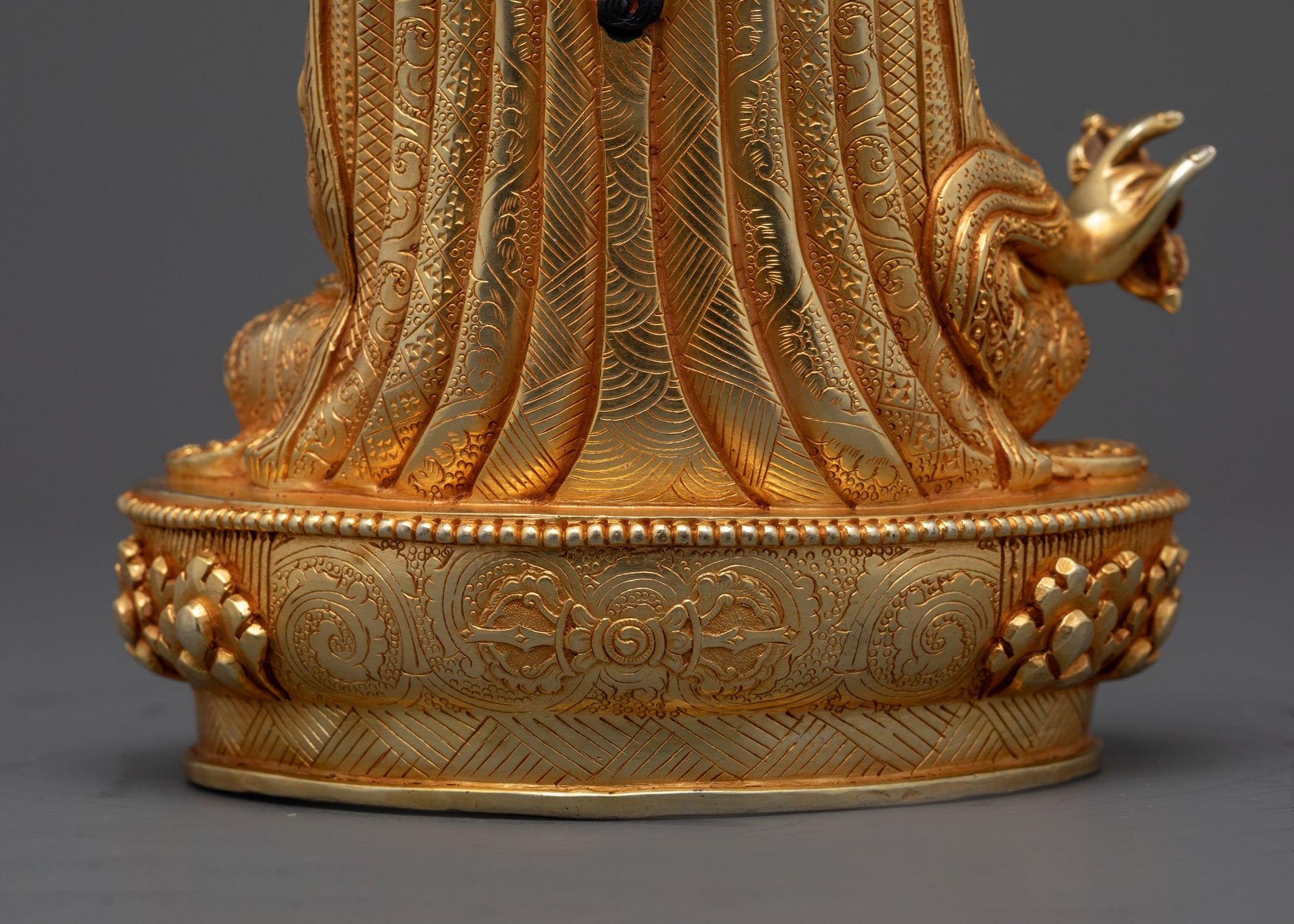 Guru Rinpoche Statue | Artisan-Crafted Sacred Statue from Nepal