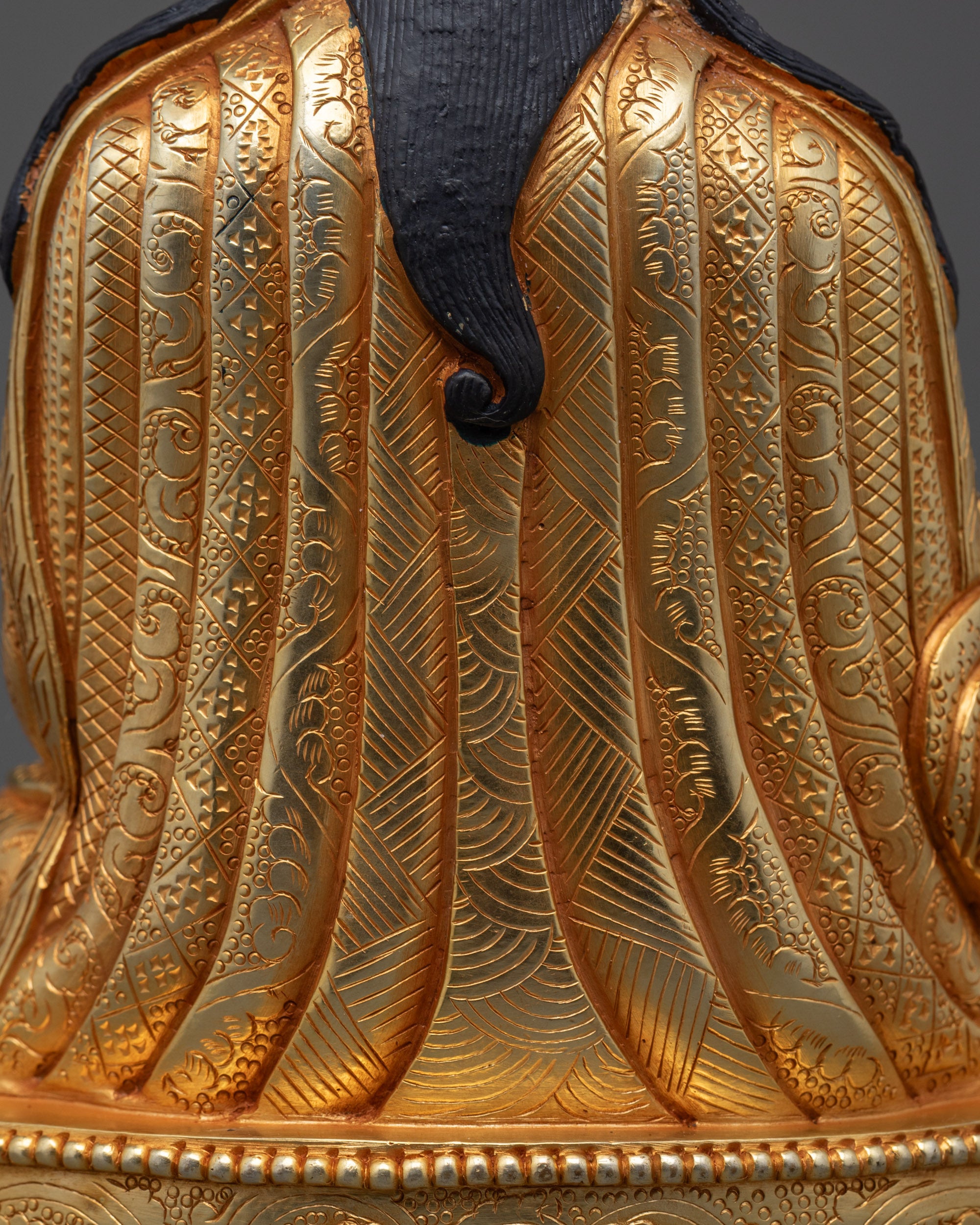 Guru Rinpoche Statue | Artisan-Crafted Sacred Statue from Nepal