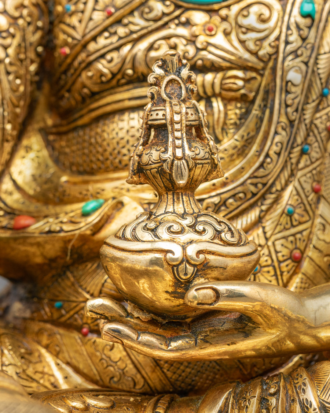 Guru Rinpoche Statue | Handcrafted Padmasambhava Sculpture