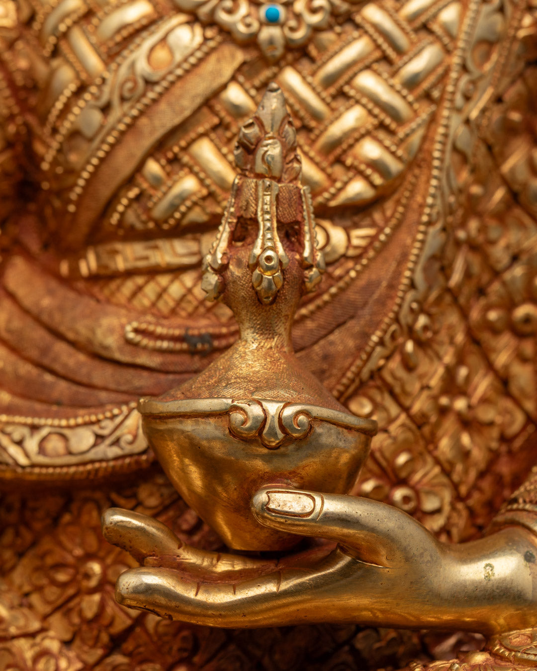 Guru Rinpoche Statue for Meditation and Blessings