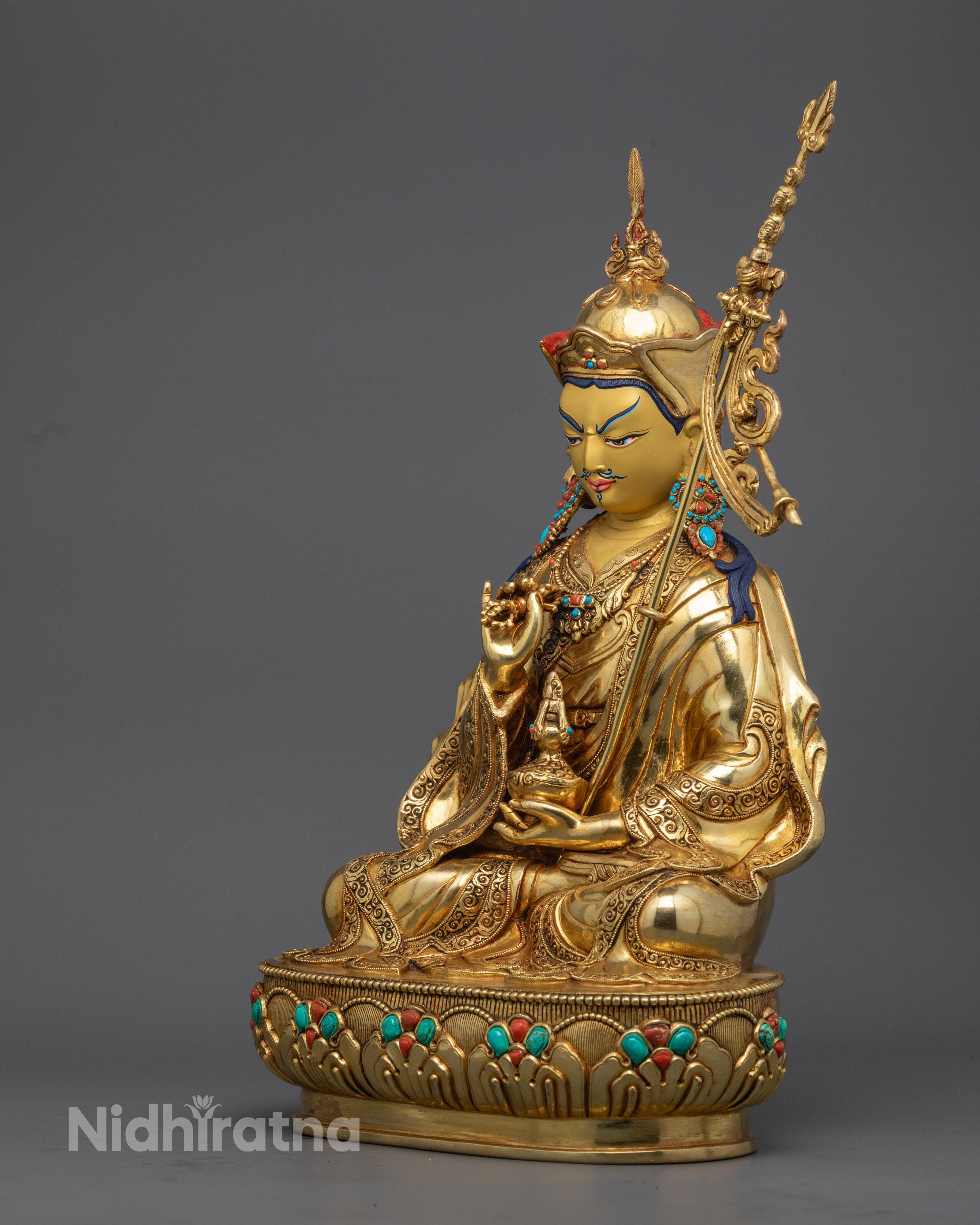 Guru Rinpoche Statue | Tibetan Buddhist Statue