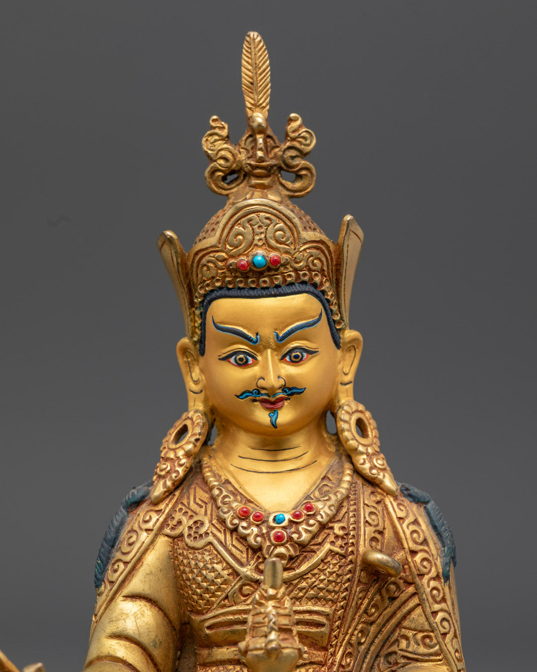 Guru Rinpoche Statue | Tibetan Buddhist Art for Enlightenment
