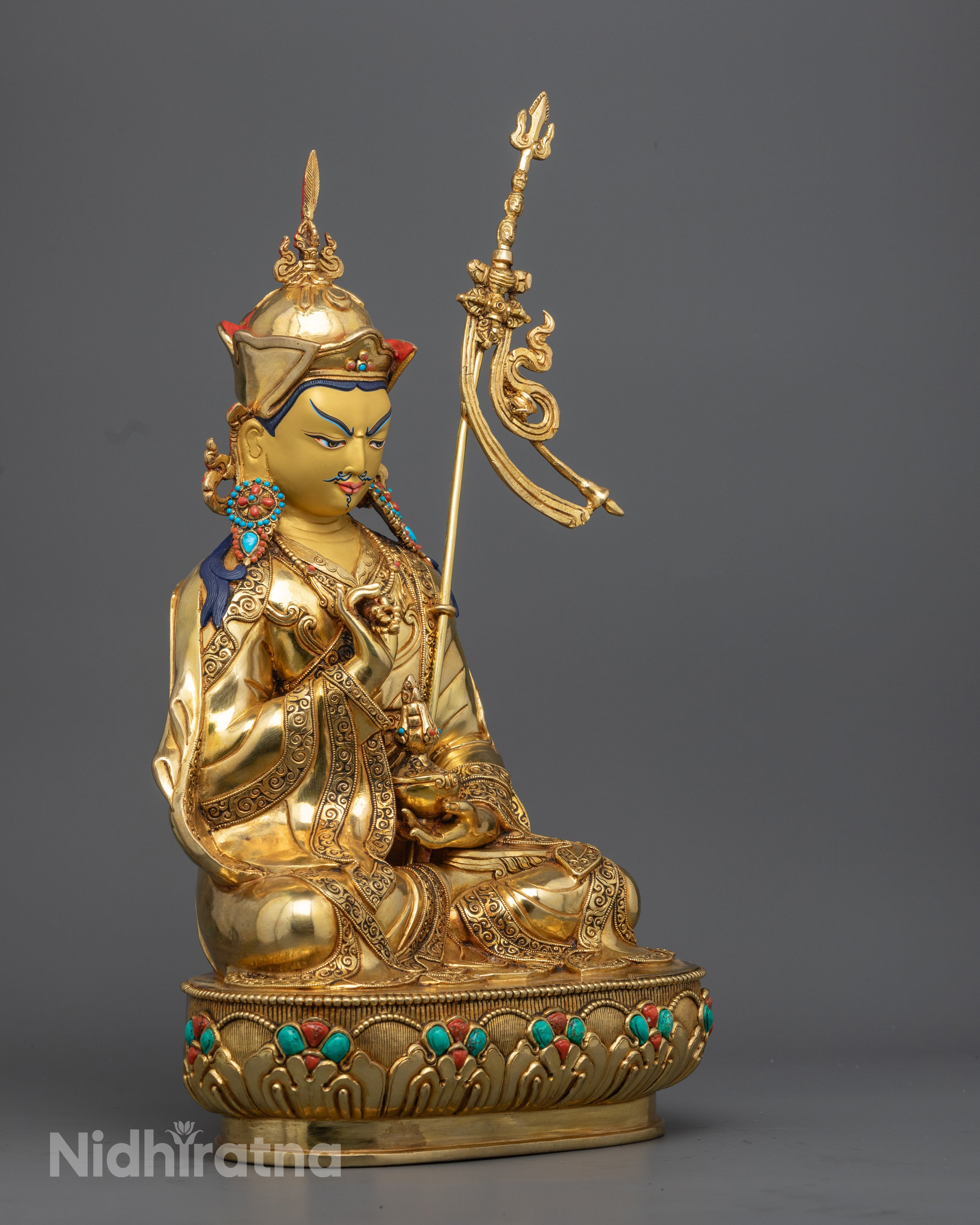 Guru Rinpoche Statue | Tibetan Buddhist Statue