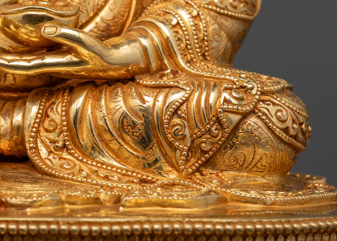 Guru Rinpoche Statue | Handcrafted Tibetan Buddhist