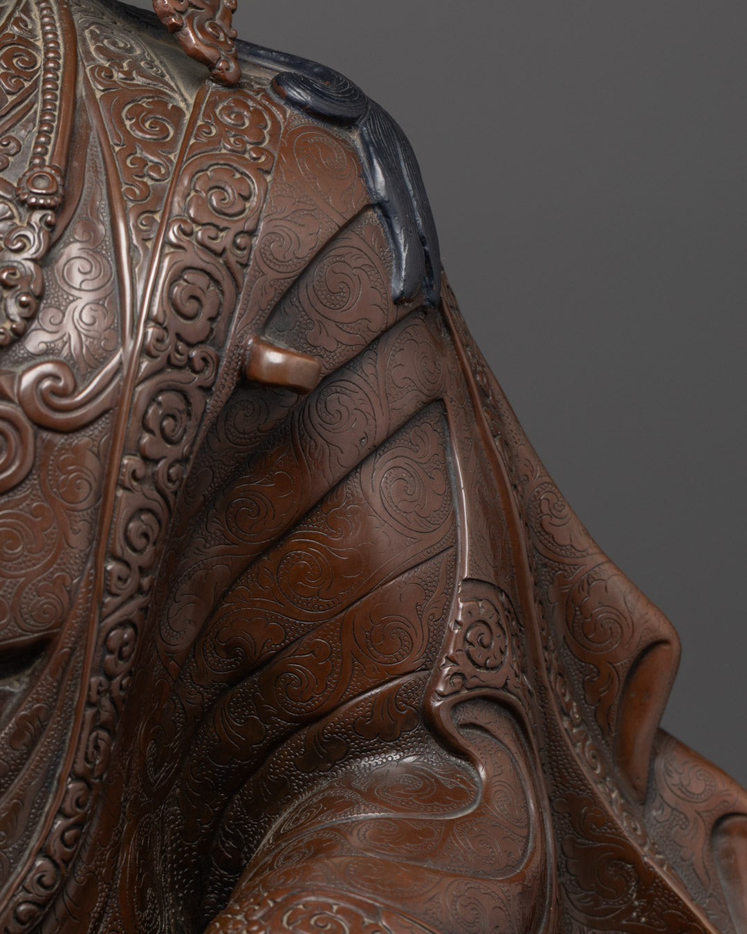 Enlightened Buddhist Guru Tsokye Dorje Sculpture