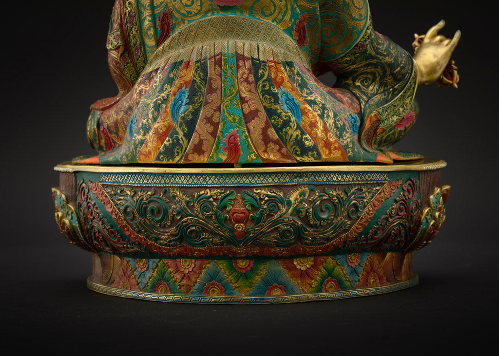 Guru Rinpoche Buddha Statue | Himalayan Sacred Art