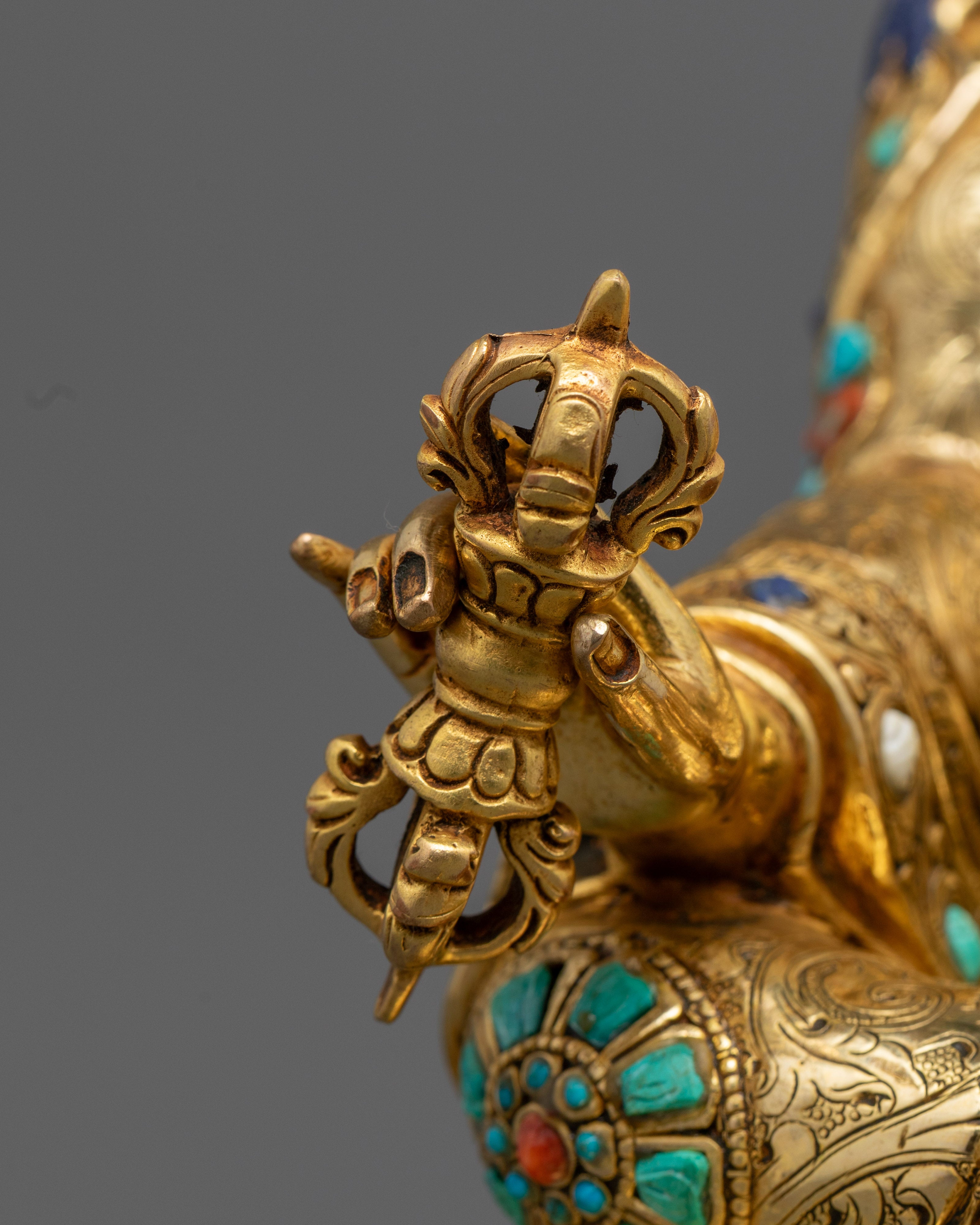 Authentic Guru Rinpoche Statue | Handmade Padmasambhava Statue