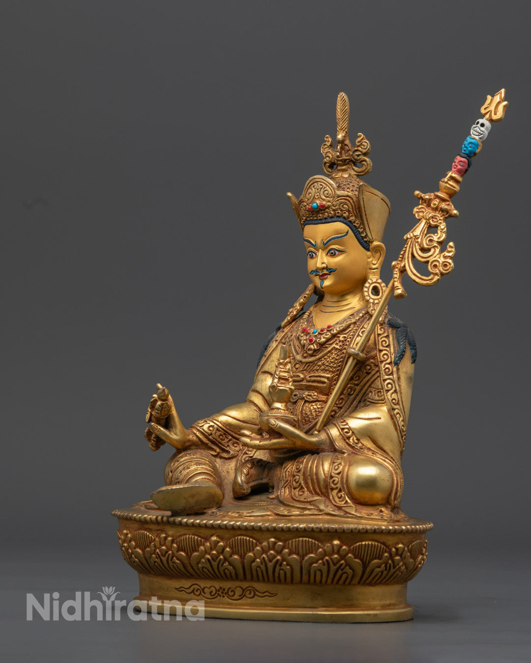 Guru Rinpoche Statue | Tibetan Buddhist Art for Enlightenment