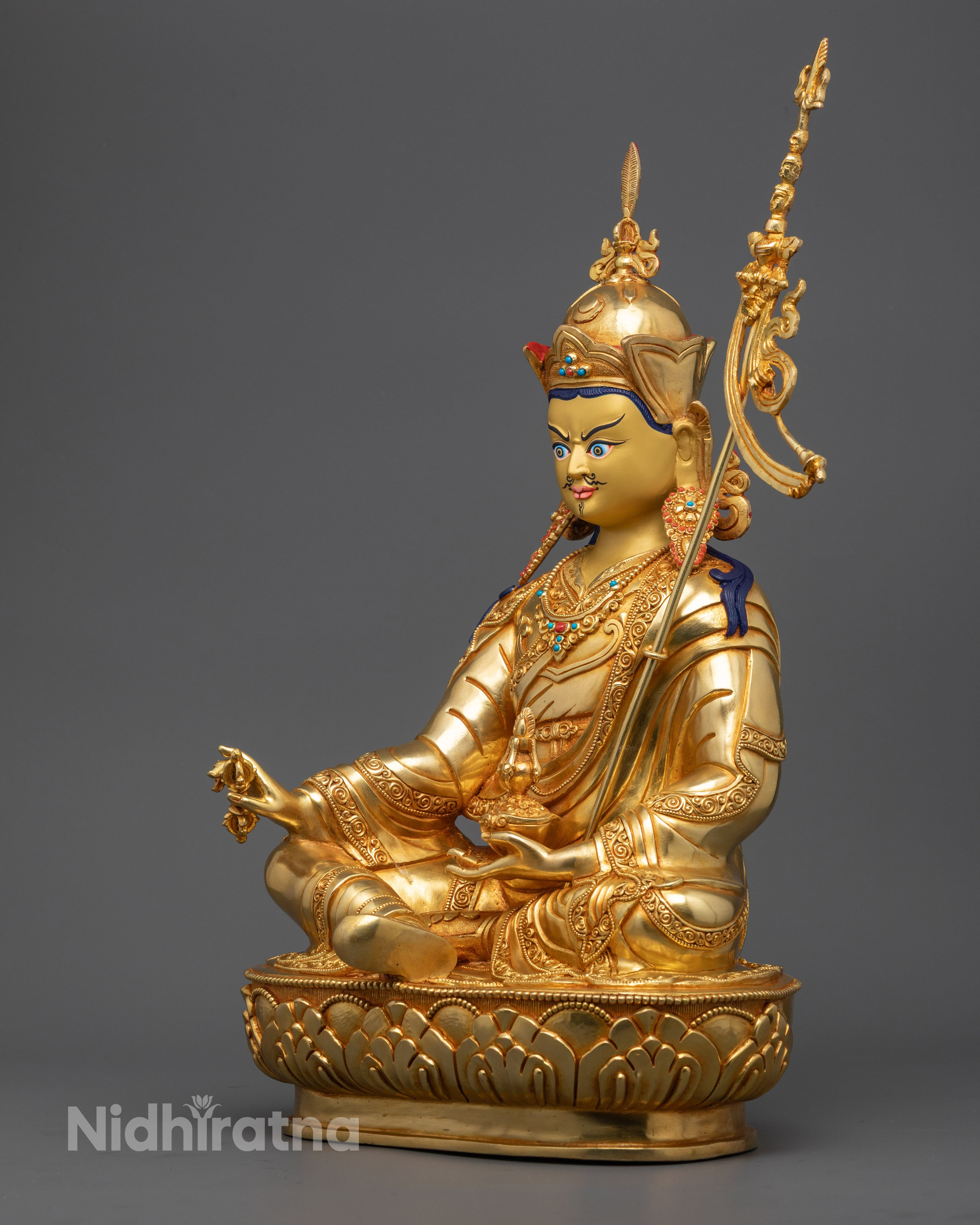 Guru Rinpoche Padmasambhava Statue | Handcrafted in Nepal