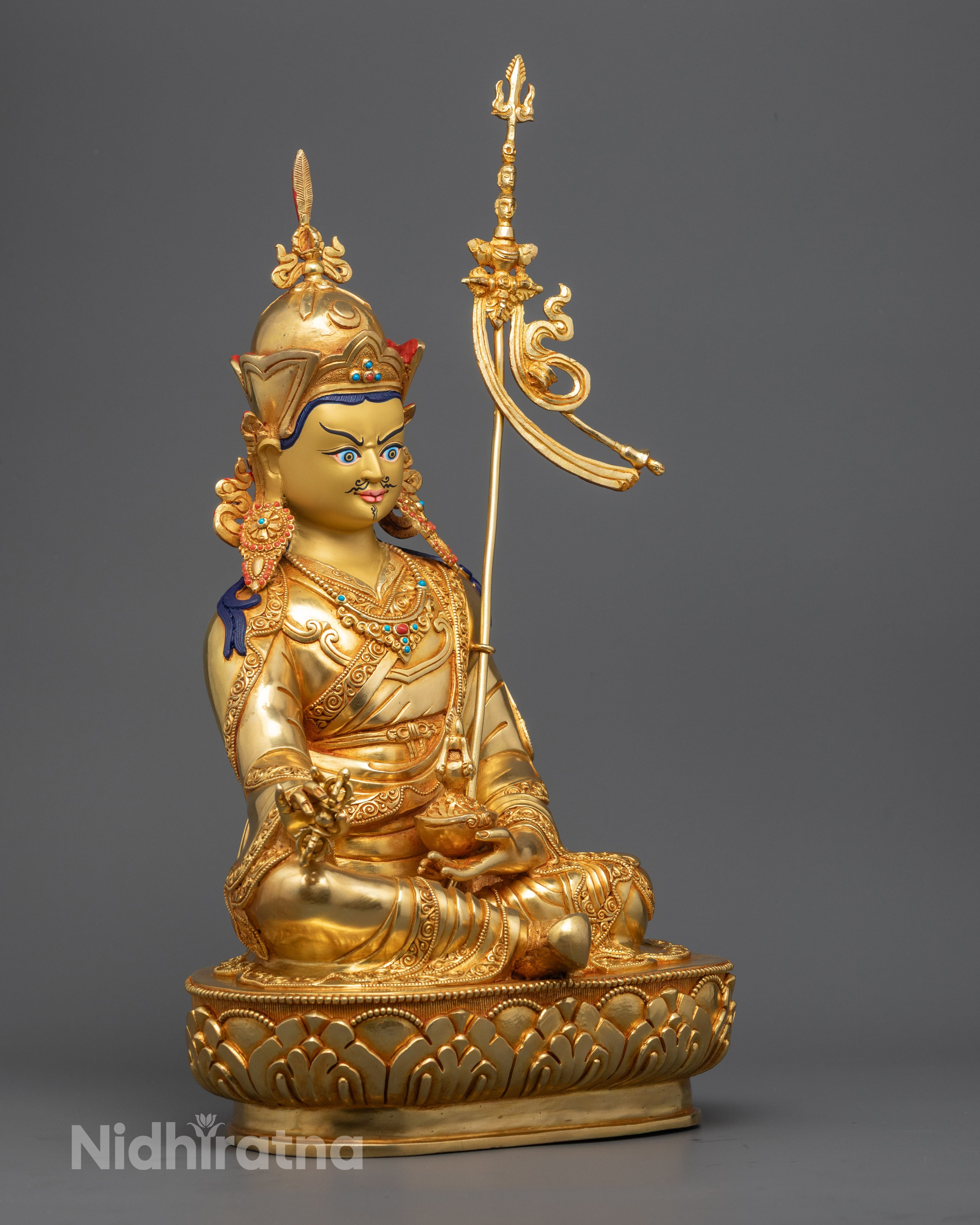 Guru Rinpoche Padmasambhava Statue | Handcrafted in Nepal