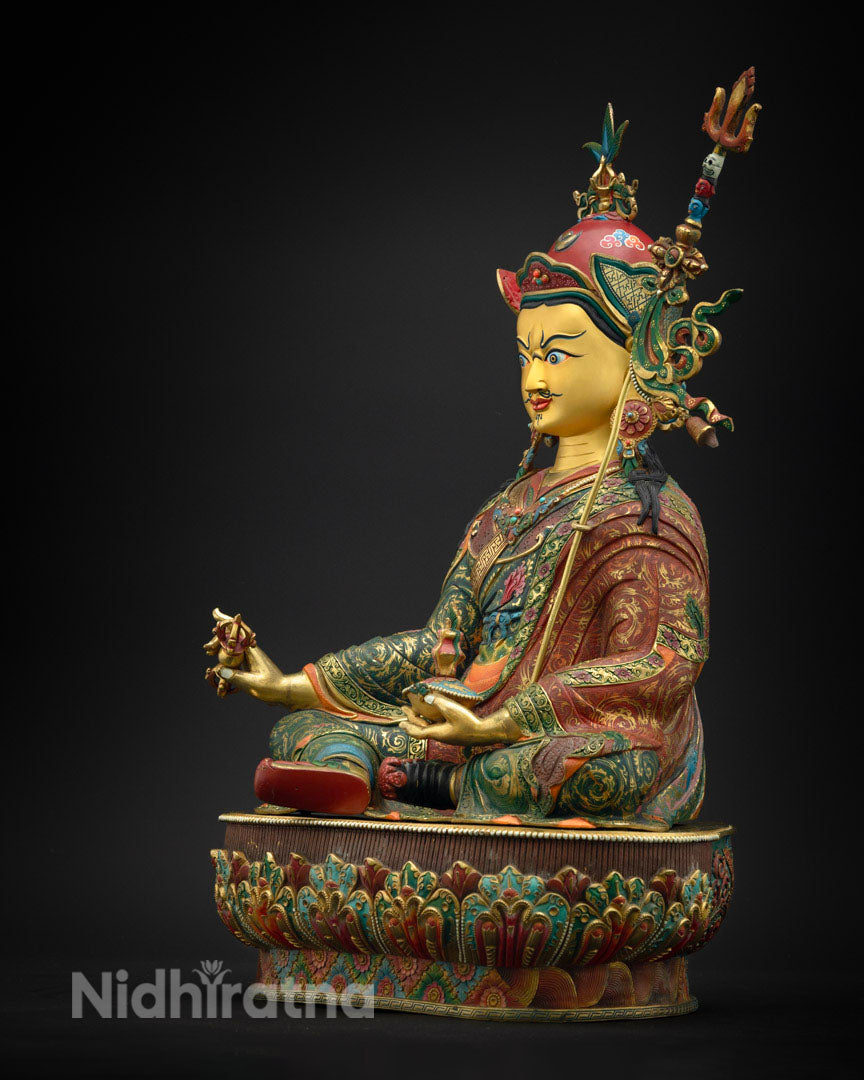 Guru Rinpoche Buddha Statue | Himalayan Sacred Art