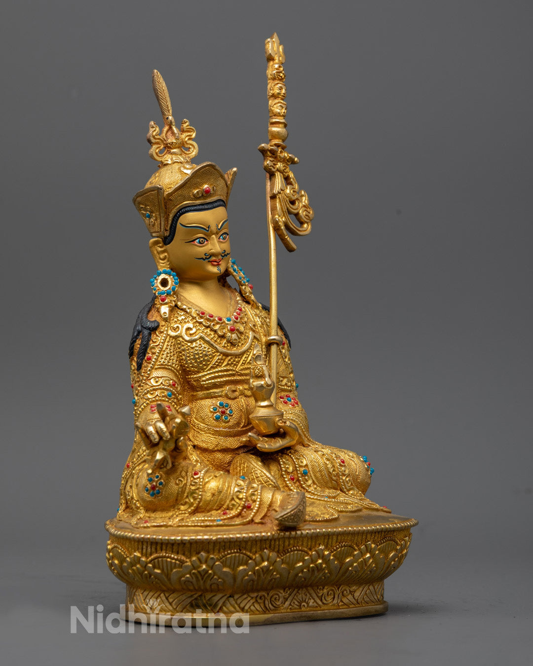 Divine Guru Rinpoche Statue | Himalayan Buddhist Art