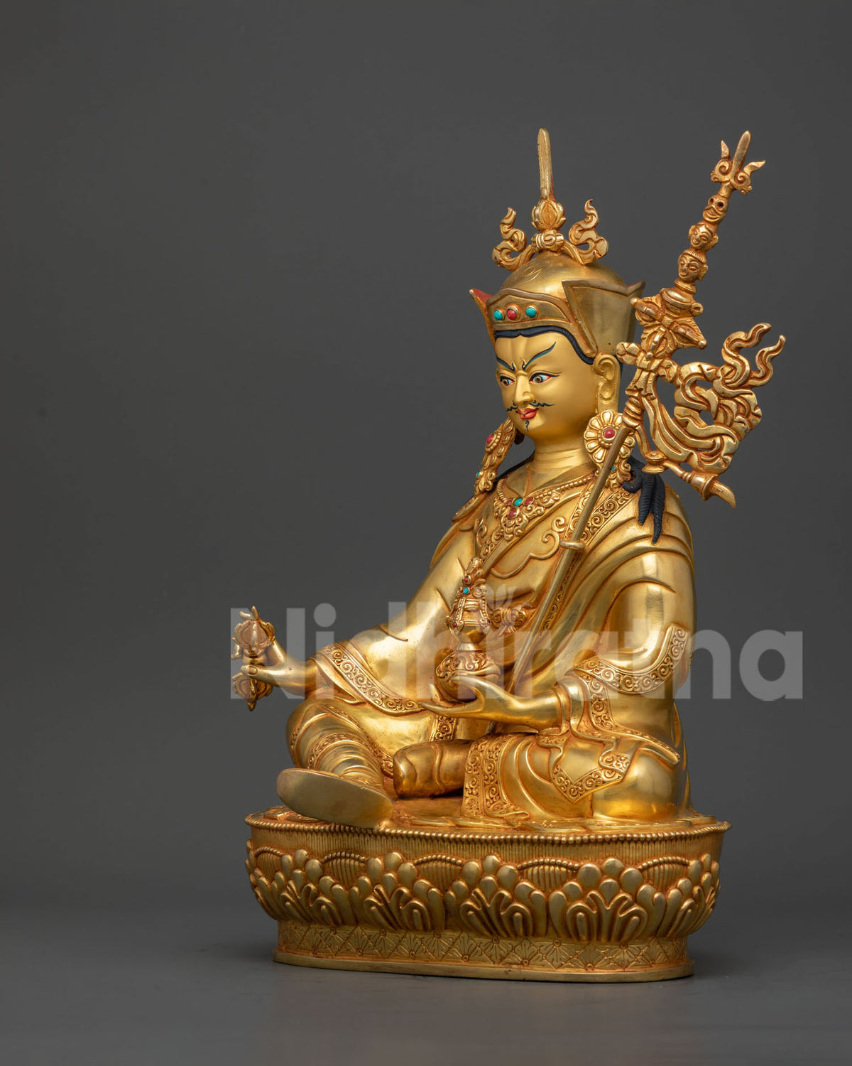 Guru Padmasambhava Statue for Spiritual Practice