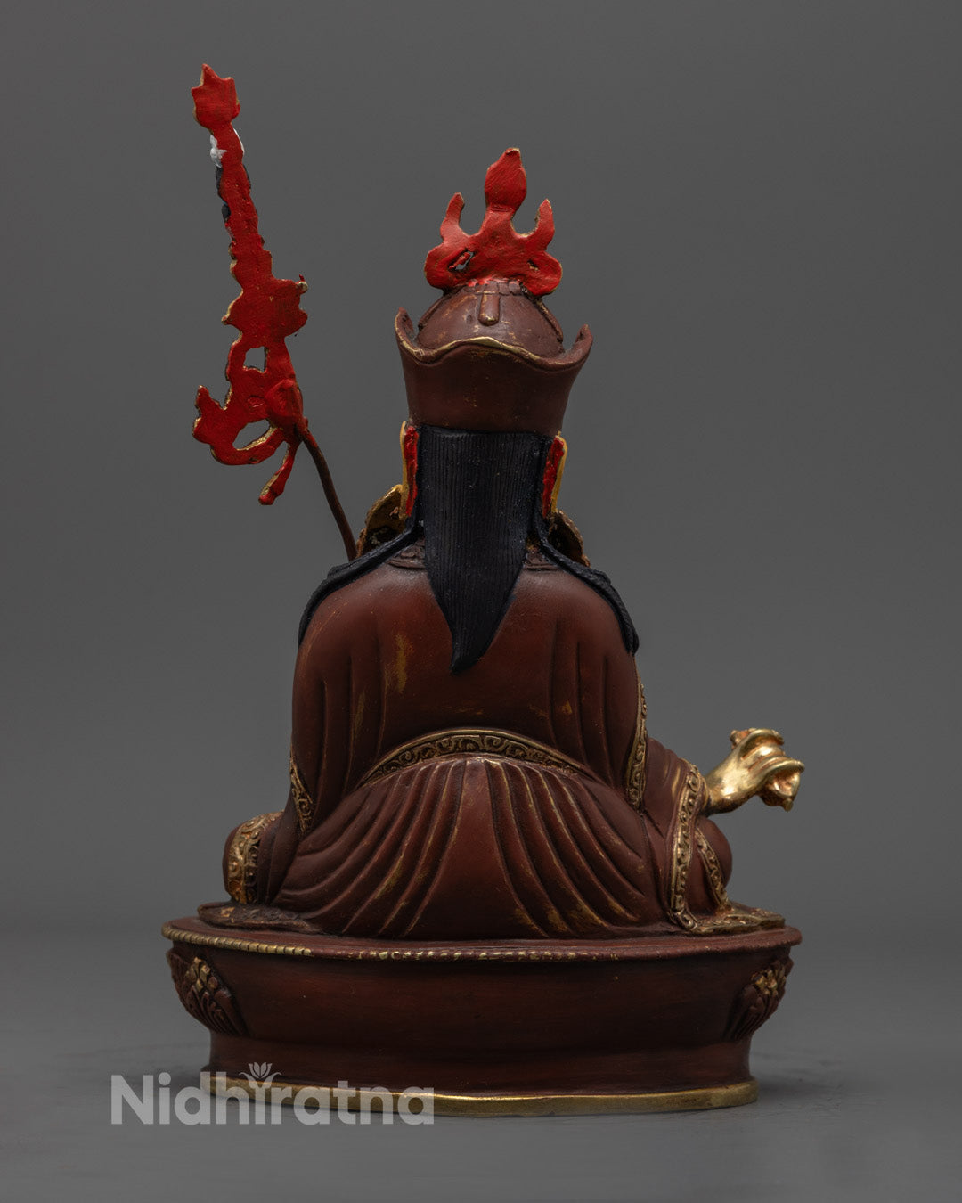 Tibetan Padmasambhava Statue | Enlightened Buddhist Master