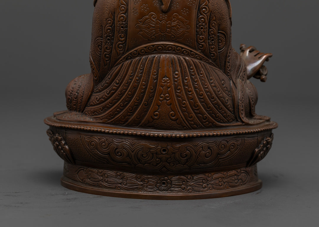 Guru Rinpoche Statue | Handcrafted Tibetan Sculpture