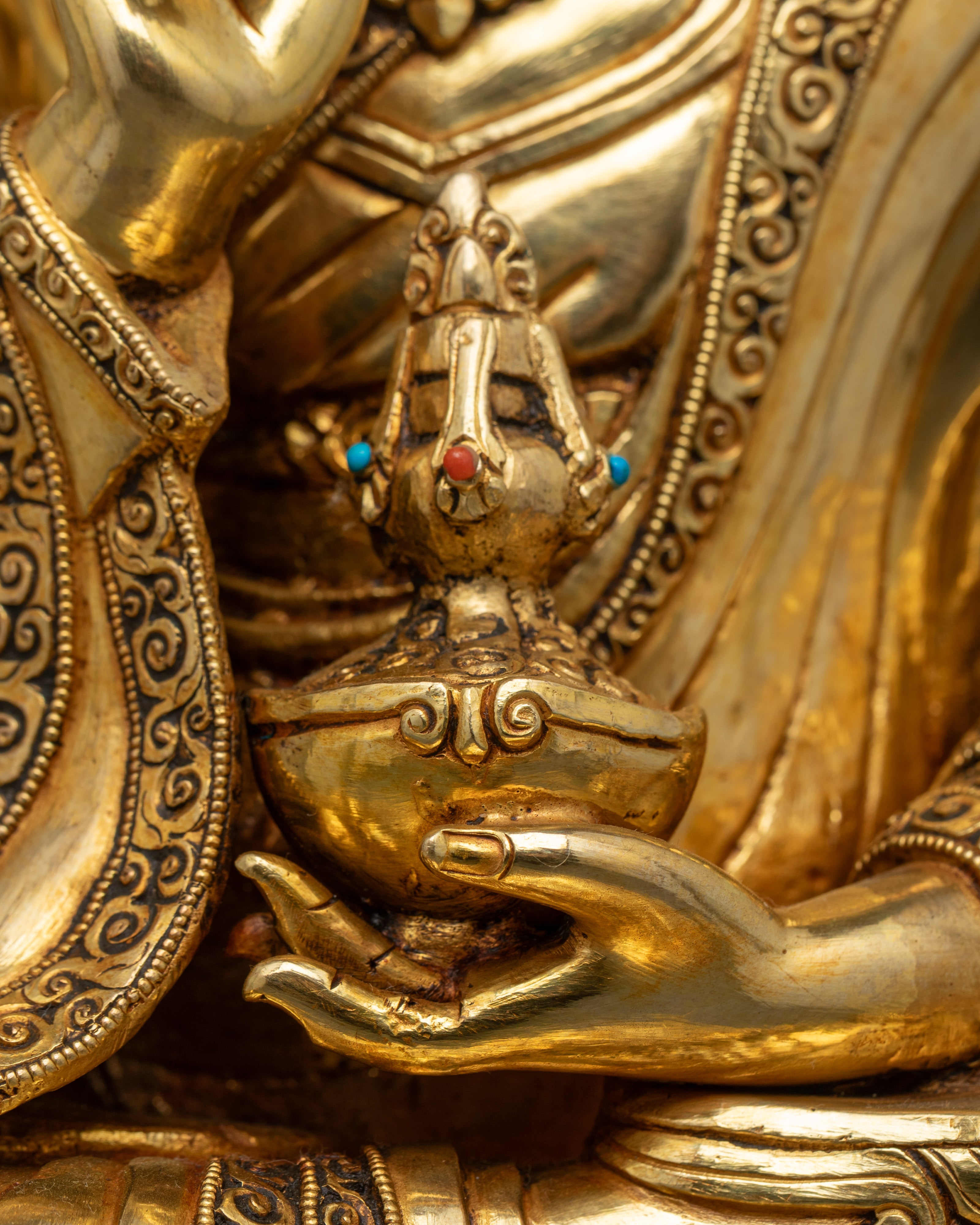 Guru Rinpoche Statue | Tibetan Buddhist Statue