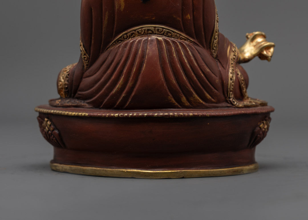 Tibetan Padmasambhava Statue | Enlightened Buddhist Master
