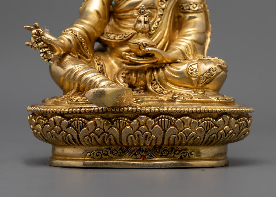 Guru Rinpoche Statue | Handmade in Nepal | Vajrayana Buddhism
