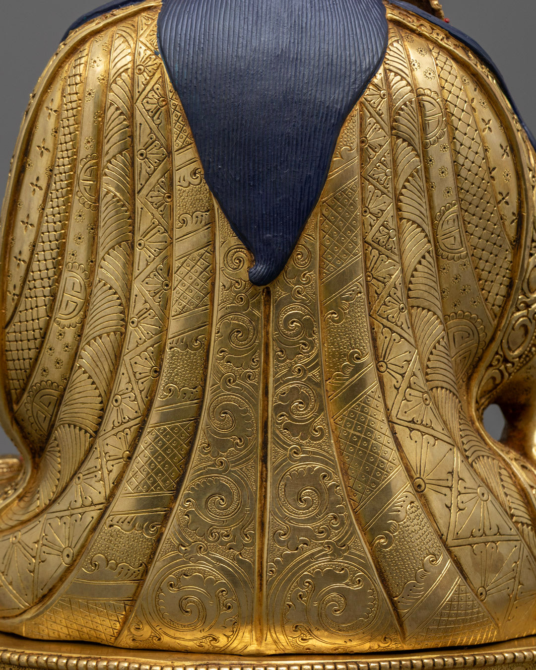 Golden Guru Rinpoche Statue | The Lotus-Born Master