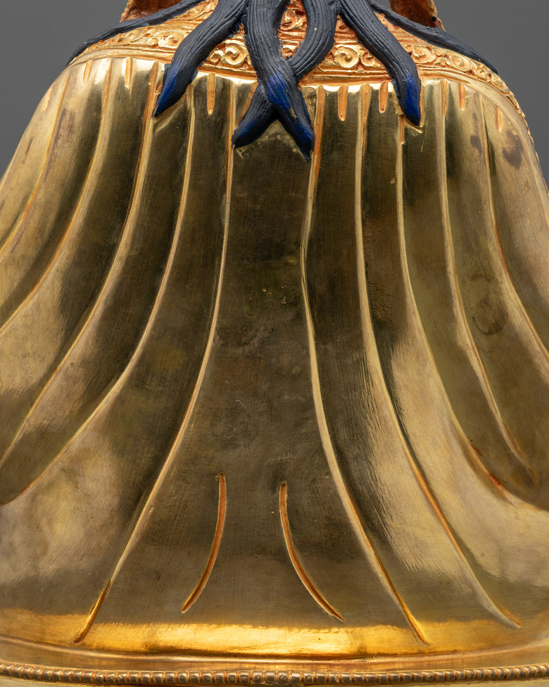 Handcrafted Guru Tsokye Dorje Sculpture | 24K Gold Gilded